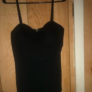 Black Halter short dress